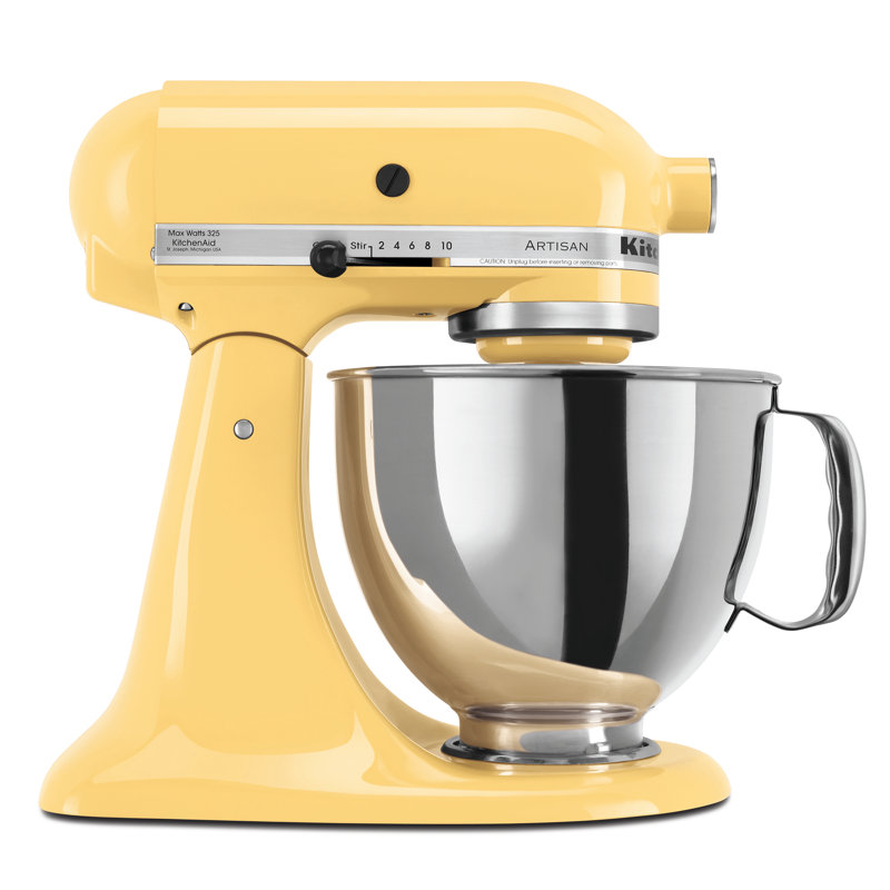 KitchenAid® Artisan® Series 5 Quart Tilt-Head Stand Mixer, Majestic Yellow