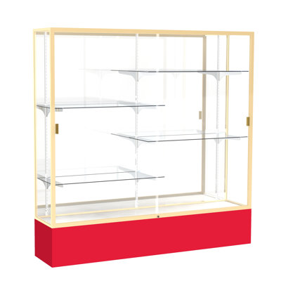 Vitrines en aluminium Spirit Series H 72 po x l 72 po