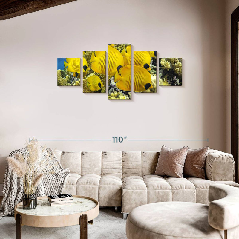 Fish, 34" H x 74" W