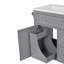 Meuble-lavabo polyvalent avec tiroirs multiples et fabrication robuste pour un rangement élégant-109043891