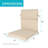Wendin Outdoor 3'' Dining Chair Seat / Back Cushion-504288117