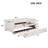 Upholstered Daybed with ErgoNomic Design Backrest and Trundle-1277953574
