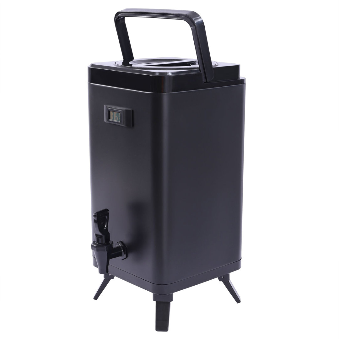 3.17 Gal Stainless Steel Hot and Cold Beverage Dispenser Prep & Savour 