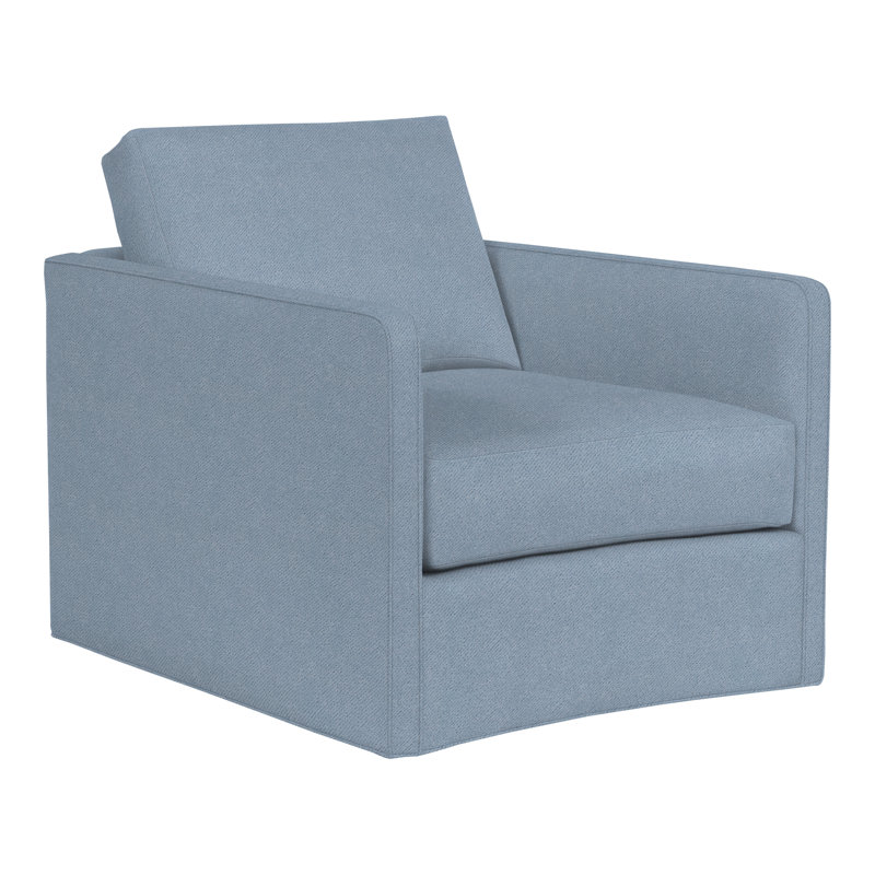 Wynne Swivel Chair, Perigold Banks Storm