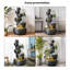 Décoration de réservoir d'aquarium 23,62 "noire