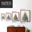 «Christmas Holiday Art CDLxxxix», reproduction d'art encadrée - bois massif-885897909-885897903