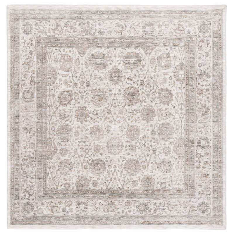 Mason 100 Performance Oriental Rug, Square 6'3"