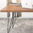 55" Walnut Rectangular Solid Wood desks-2088555325