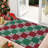 Christmas Eve Foldable Carpet - 2x3ft Thin Low Pile Accent Rug-623607090