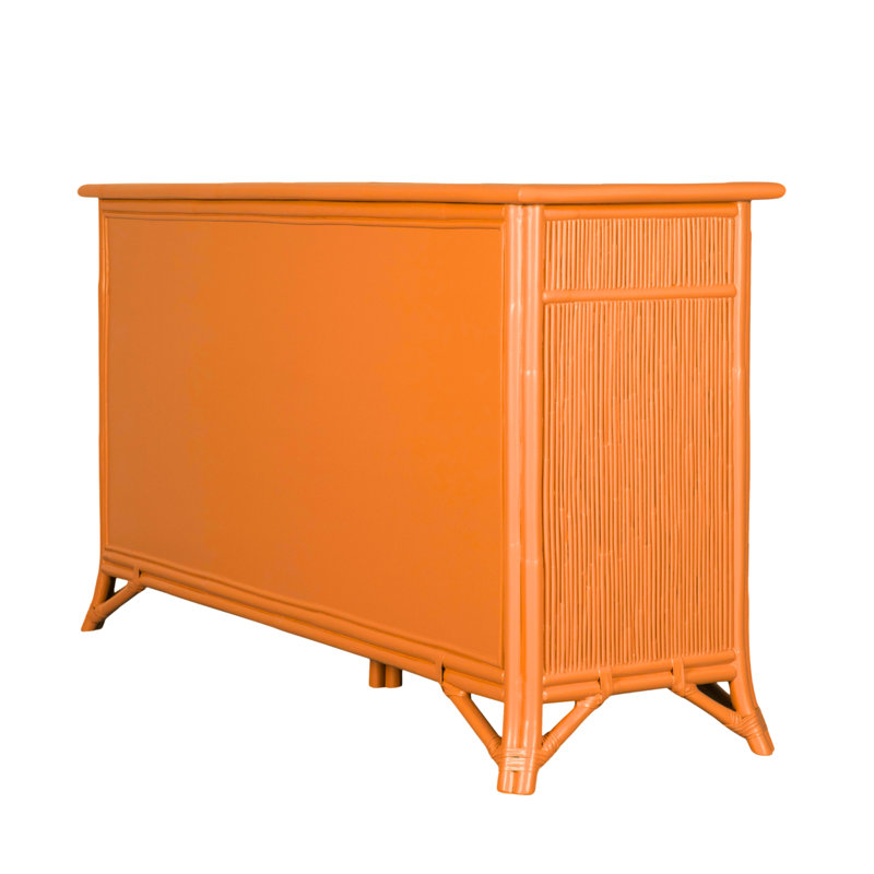 Bermuda 9 - Drawer Dresser, Citrus Orange