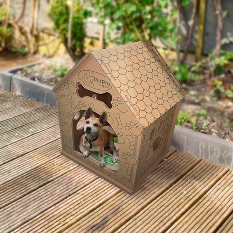 Eswin Cardboard Dog House
