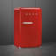 SMEG 21.44" 4.48 Cubic Feet Cu. Ft. Energy Star Black Refrigerator-2022414081-2022414086