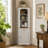 68" Tall Corner Storage Cabinet with Drawer and Adjustable Shelf