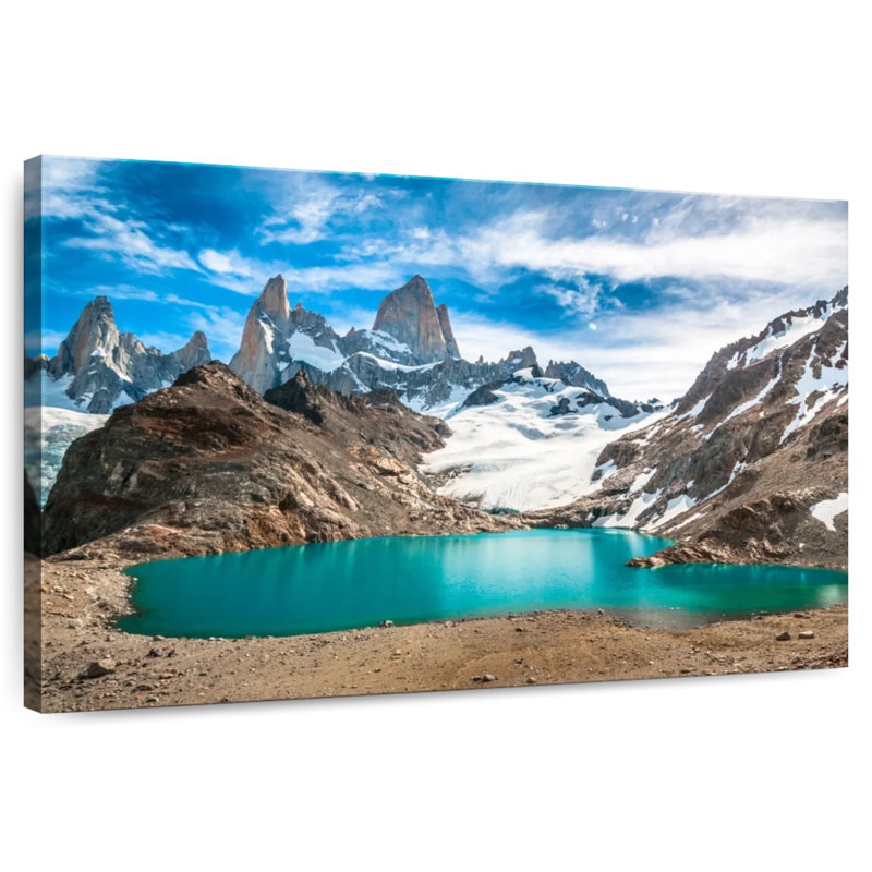 Lac glaciaire Alvord Patagonia, H 8 po x l 12 po