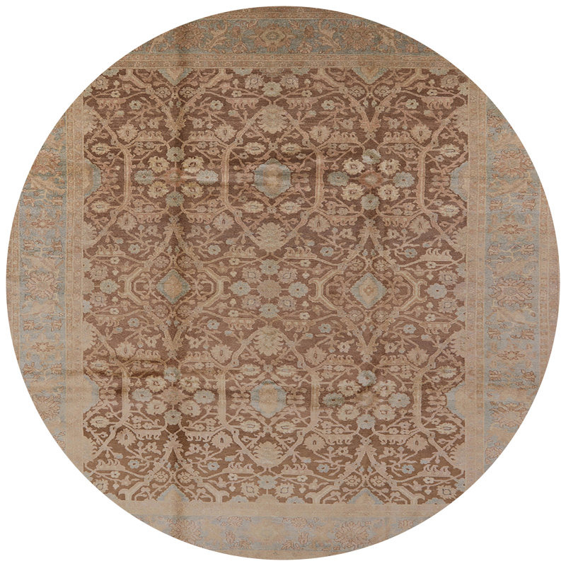 Oriental Indoor Rug, Round 8'