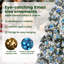  Artificial Christmas Tree with 300 LEDs with Stand Green-2074340198-2074340223