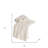 Ivory Knitted 100% Cotton Throw Blanket