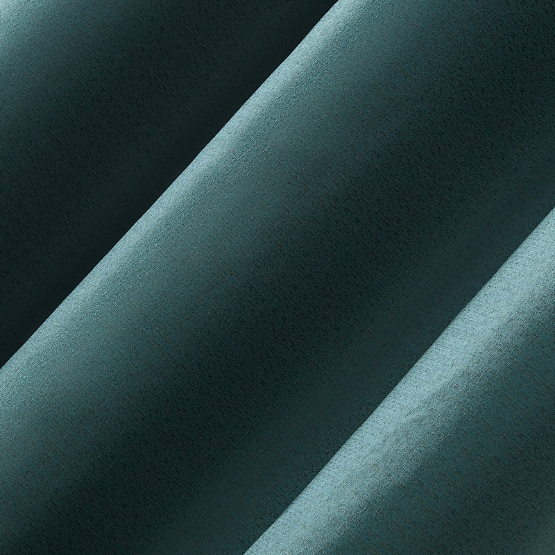 Panneau de rideau thermique obscurcissant et isolant avec œillets Sauers, Bleu sarcelle, l 40 po x L 63 po