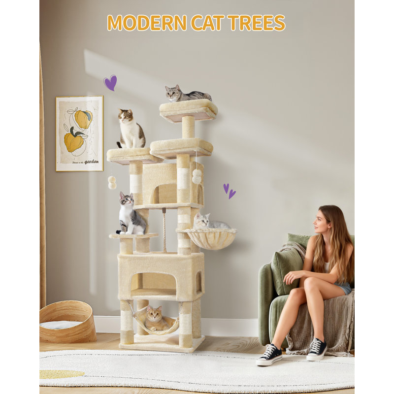 156cm H, Beige
