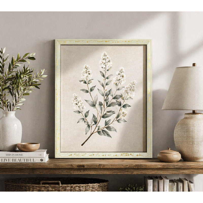 Cadre photo biseauté avec finition patinée, Cream, 12" x 16", 12 po x 16 po, Rectangle