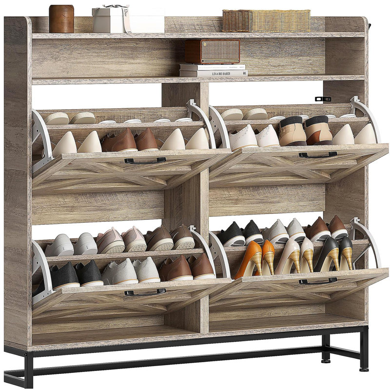 Armoire à chaussures grande capacité