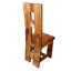 Chaise en bois massif CarrollValley