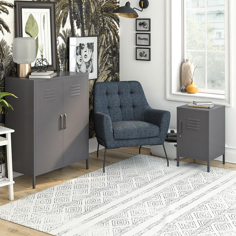 Marcisha 2 -Shelf, Graphite Grey