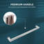 Porte de douche coulissante sans cadre l 69 "- H 72" x H 79 "