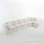 Canapé-lit modulaire en velours côtelé 5 pièces-634384807-634384805