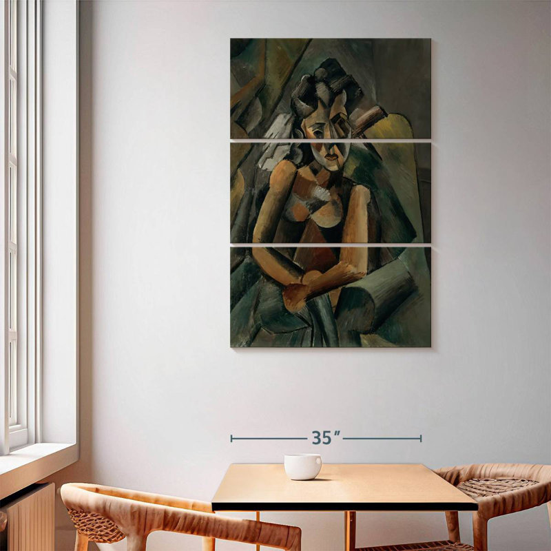 Avery Femme Assise, 65" H x 42" W