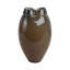 Sagebrook Home 11" Callen Wide Porcelain Vase, Brown-633667707