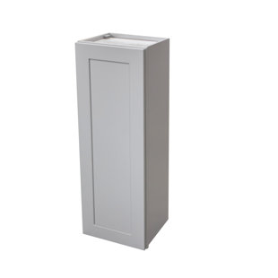 Modern Shaker Style Ready-to-Assemble Wall Cabinet, Gray