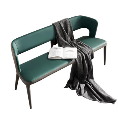 Matzov Faux Leather Upholstered Bench