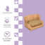 Lit de jour classique en rotin tissé à la main pour chien avec coussin lavable à la machine Classic-713106594