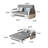Convertible Sofa Bed with Storage, Modern Gray Design for Living Room or Guest Room-1485131267