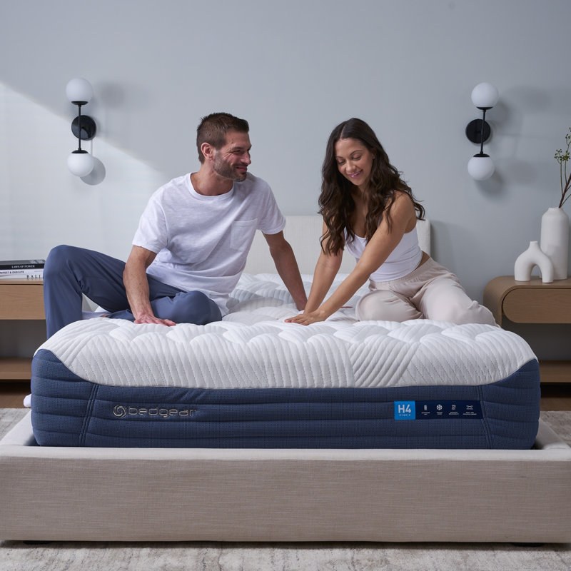 Bedgear H4 Performance Hybrid Mattress - Medium Firm, Standard Top, Twin