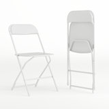 Hercules Series Plastic Folding Chair - 650LB Weight Capacity