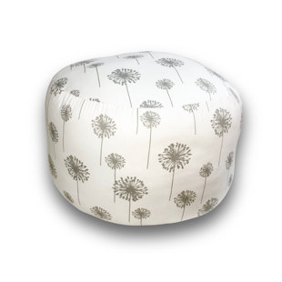 Round Pillow Poufette Pouf