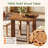 31.5'' Square Solid Wood Dining Table