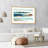 Coastal Retreat Beach Waves Abstract by cartissi-99433862