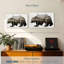 The Kodiak Brown Bear Wall Art Multi Piece Canvas Print-92828168