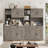 Nechemya 70.8" Freestanding Bathroom Cabinet with Center Drawer, Wood Storage Bathroom Cabinet with 4 Doors-595078153