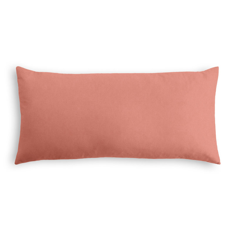Reversible Throw Pillow, 14" x 48", Pink