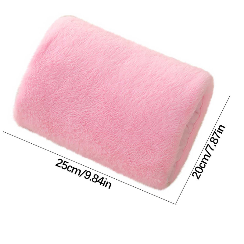 Sac à dos chauffe-main Sac de chauffe-main de couleur unie USB chauffant amovible et lavable, Pink