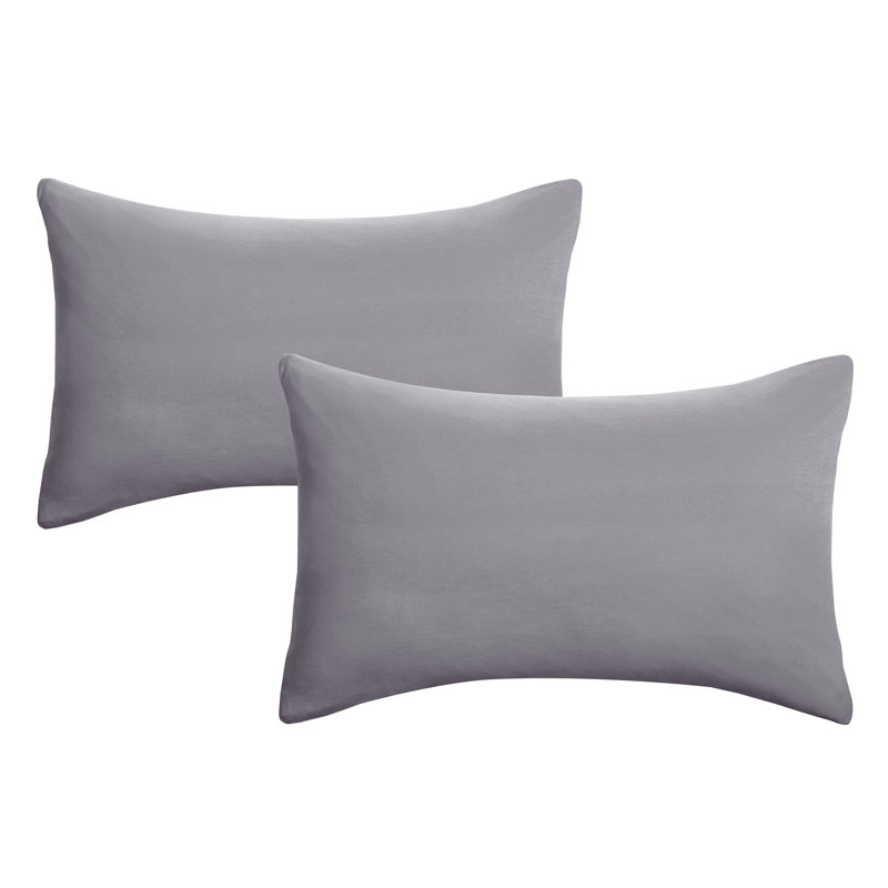 100% Cotton Pillowcase, Dark Grey