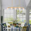 Lustre en cristal pour salle à manger