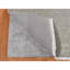 Tapis oriental noué à la main 8 pi 10 po x 12 pi gris, en laine avec laine texturée, ton sur ton, noué à la main