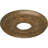 Endurathane Palmetto Ceiling Medallion, 11 3/8"OD x 3 5/8"ID x 7/8"P (Fits Canopies up to 4 1/2"), Hand-Painted Rubbed Bronze Finish-27780964