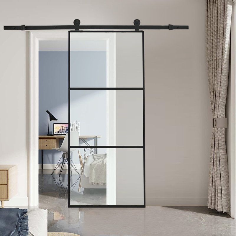 Glass Barn Door