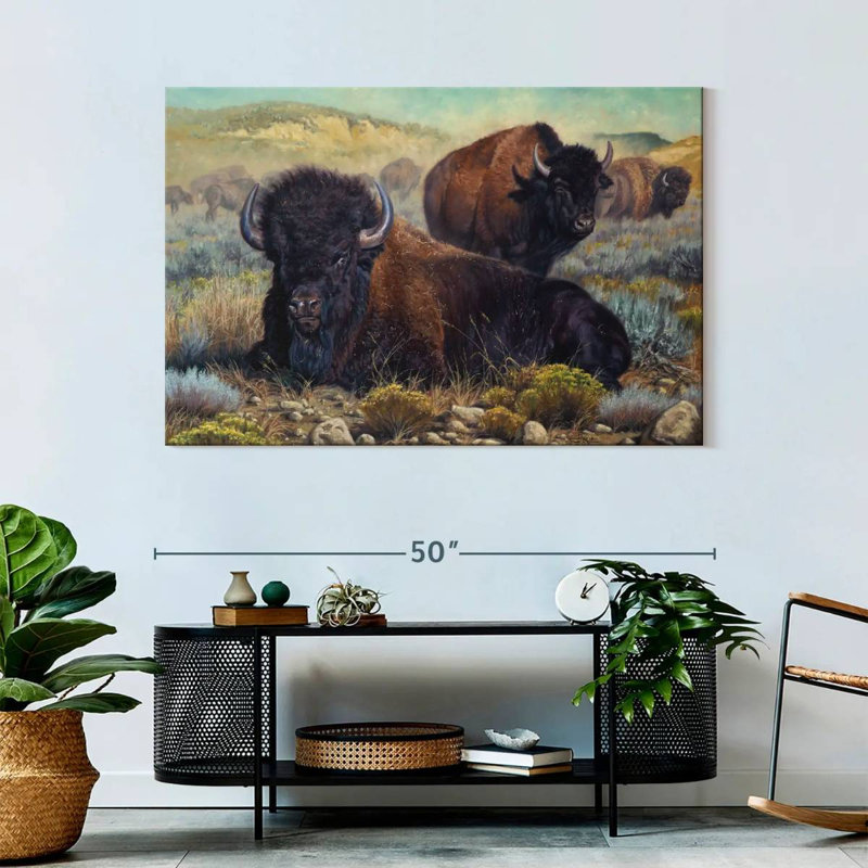 Brampt Sagebrush Siesta, 32" H x 48" W